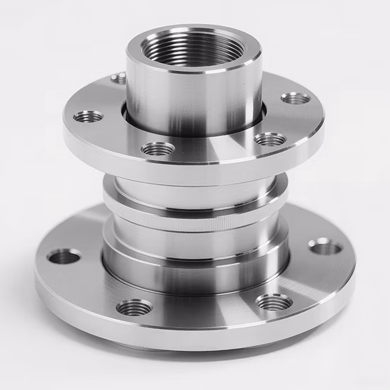 Pezzi meccanici di fresatura Turing a 5 assi di precisione CNC in acciaio inossidabile